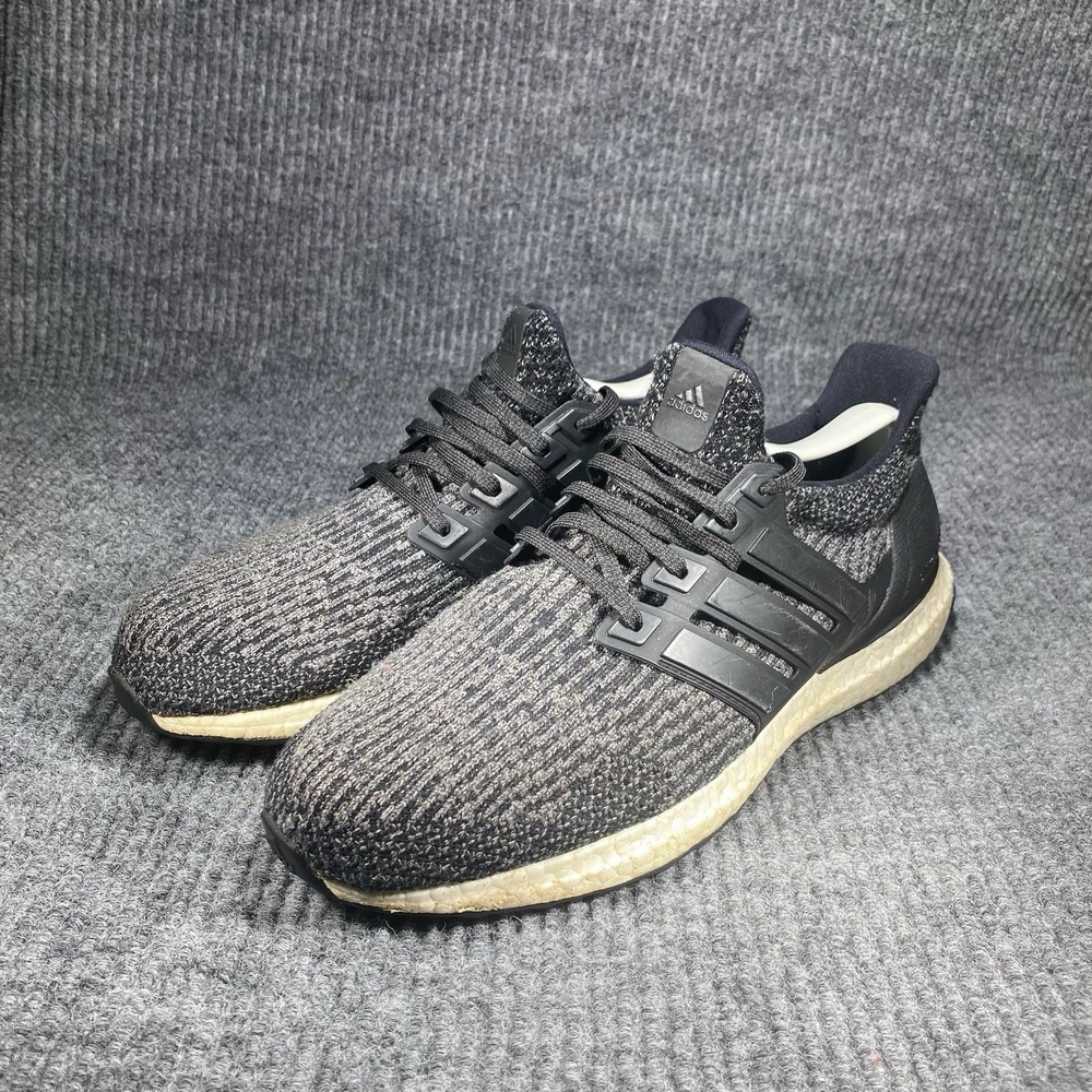 Adidas Ultraboost 3.0 Men's Size 9.5 Running Shoes Sneakers Utility Black‎ Grey
